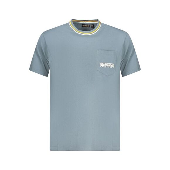 Napapijri Grigio Organic Cotton Men's Men's T-Shirt